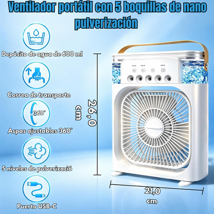 Aire Acondicionado Portátil 3 en 1
