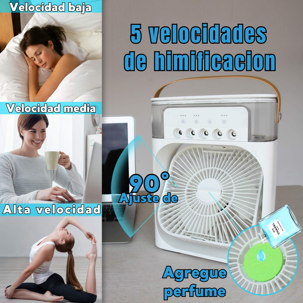 Aire Acondicionado Portátil 3 en 1